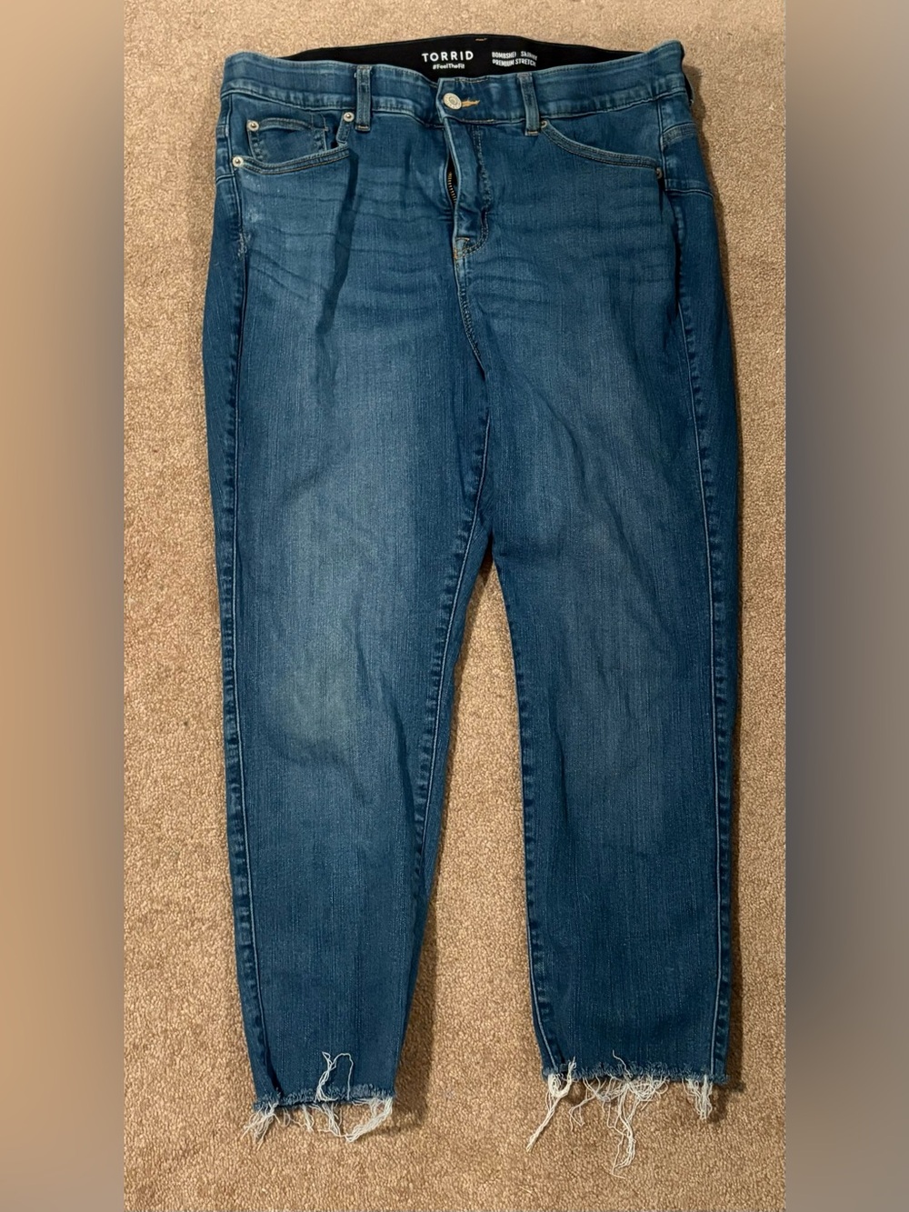 Torrid bombshell skinny jeans